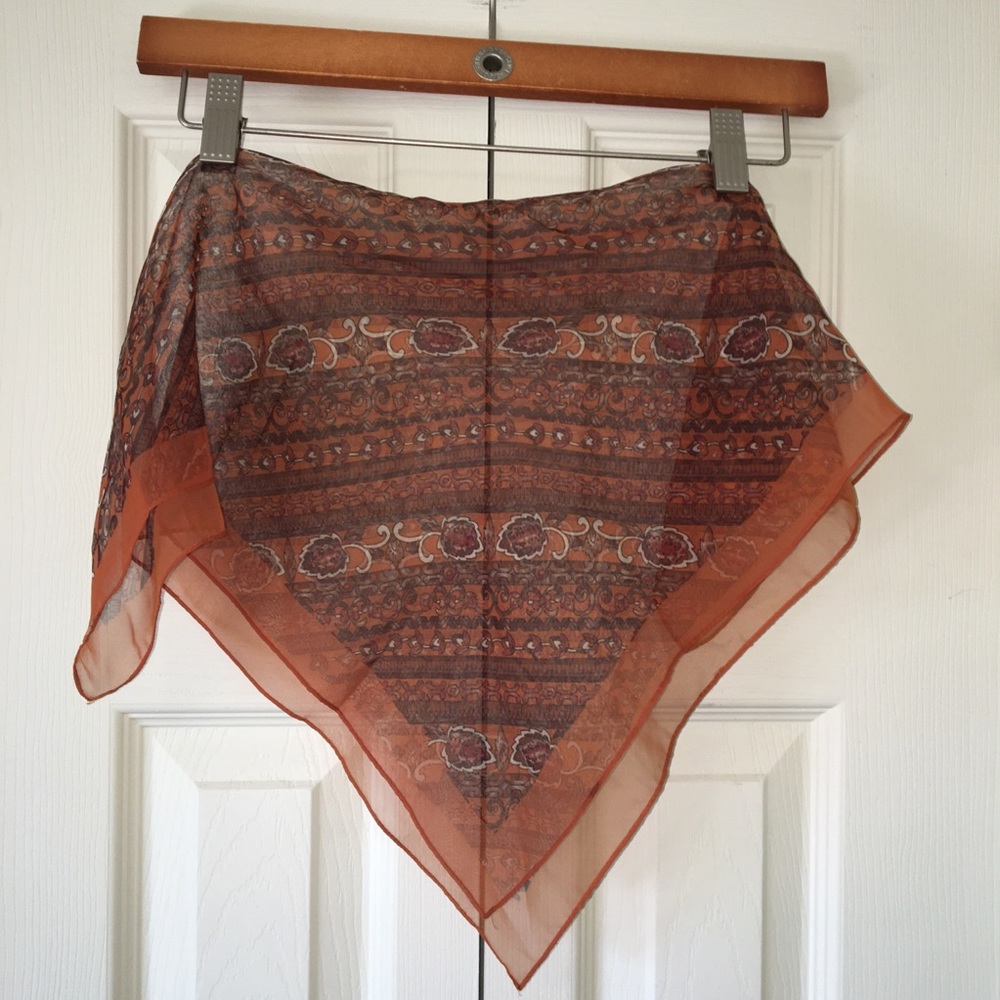 Vintage paisley scarf